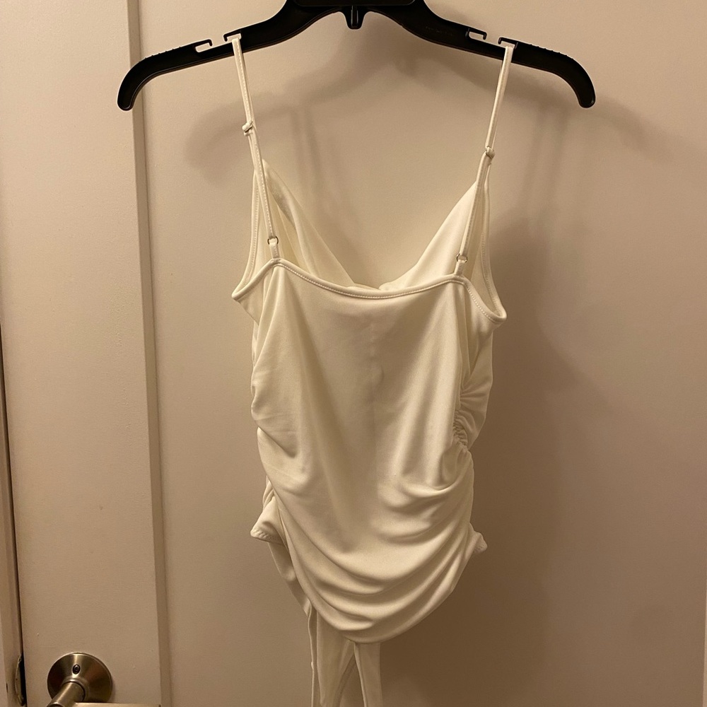 Cinq a sept cream bodysuit